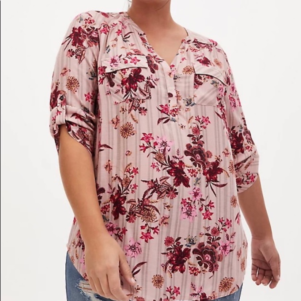 Torrid Tunic Blouse